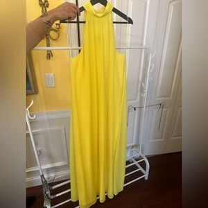 Long Yellow Dress Size L